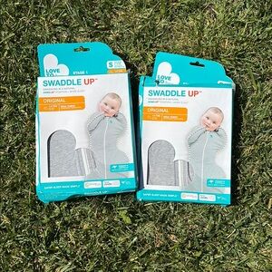 Love To Dream Gray Swaddle Up Bundle of 2